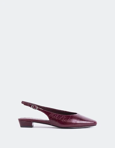 Brassia Burgundy Leather