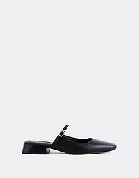 Calantha Black Leather