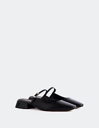 Calantha Black Leather