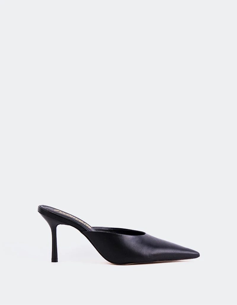 Carys Black Leather