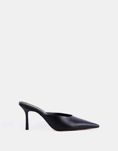 Carys Black Leather