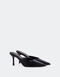 Carys Black Leather
