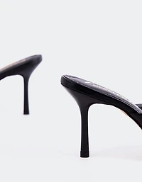 Carys Black Leather