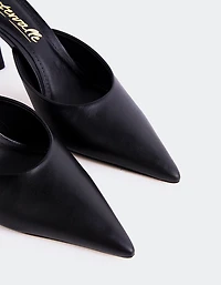 Carys Black Leather