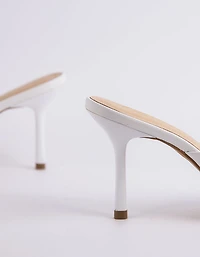 Carys White Leather