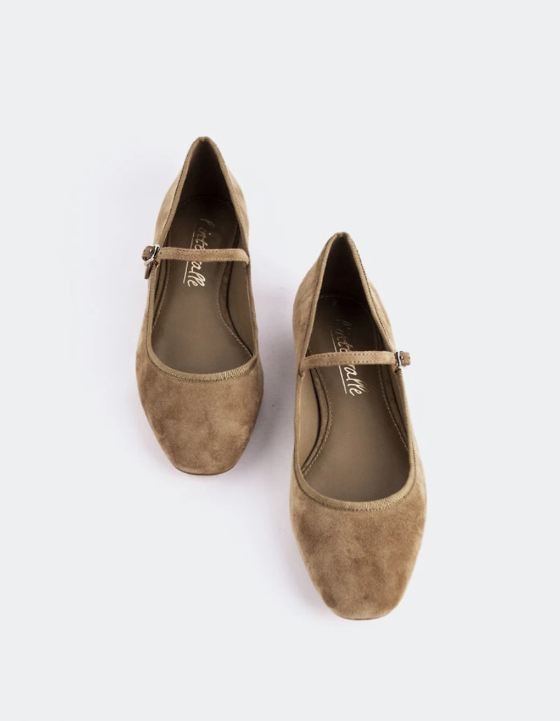 Casilina Taupe Suede