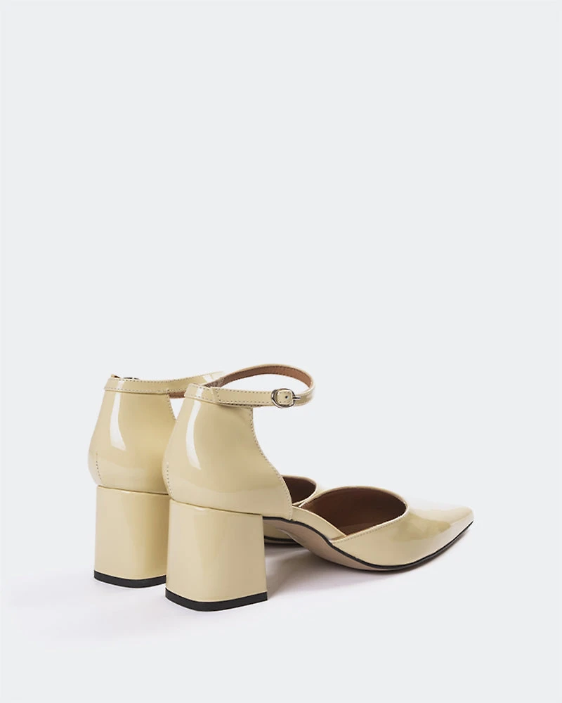 Catriona Light Yellow Patent