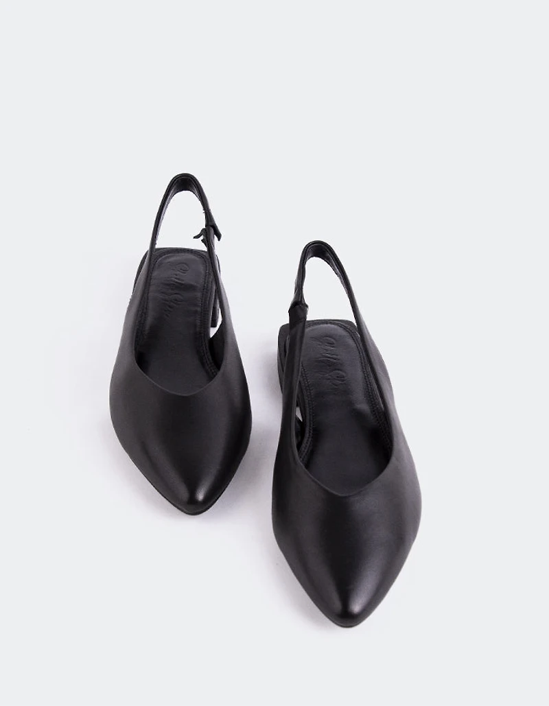 Cattleya Black Leather