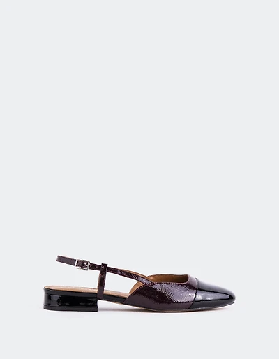 Chysis Black/Burgundy Patent