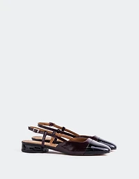 Chysis Black/Burgundy Patent