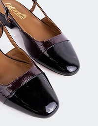 Chysis Black/Burgundy Patent