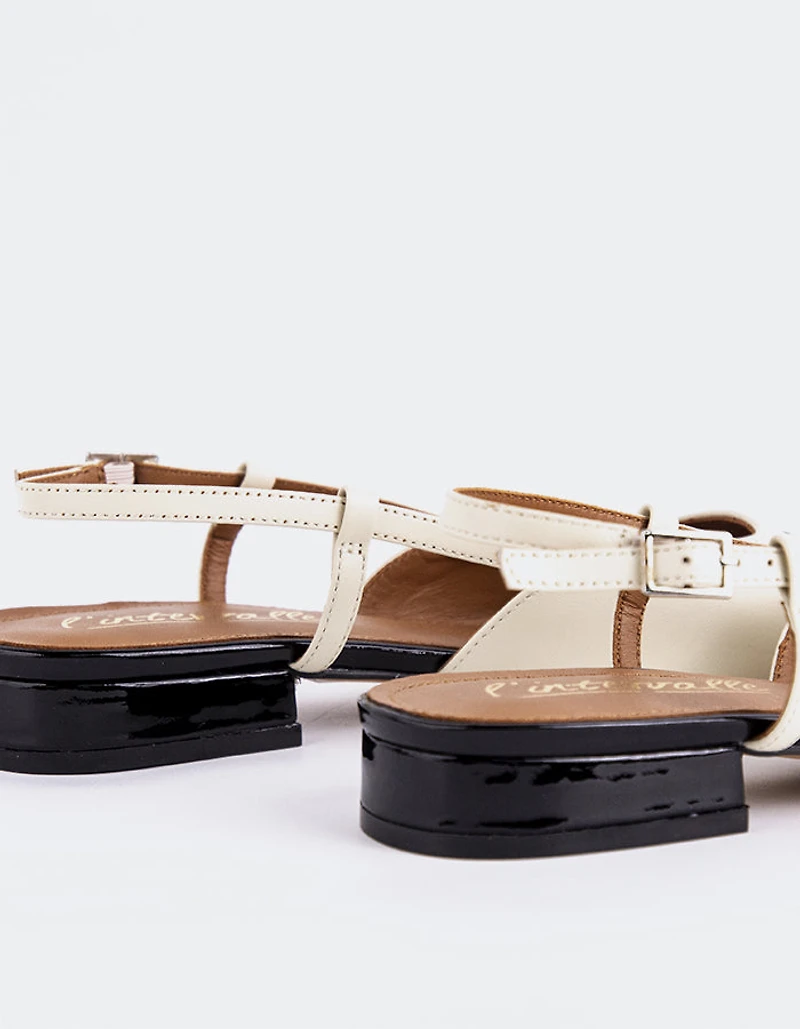 Chysis Black/Off White Patent