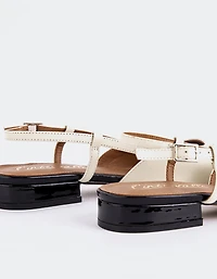 Chysis Black/Off White Patent