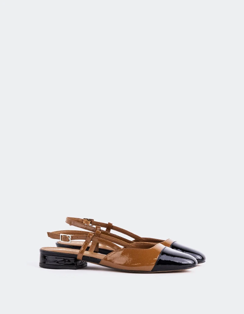 Chysis Black/Tan Patent