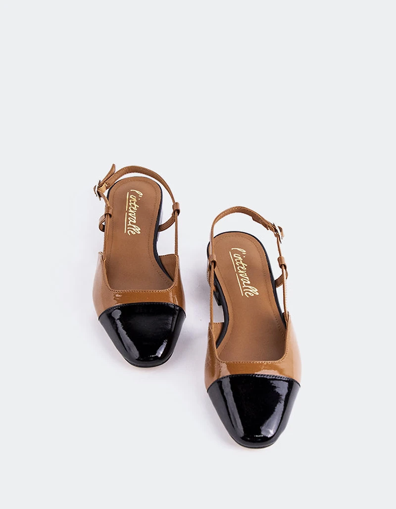 Chysis Black/Tan Patent