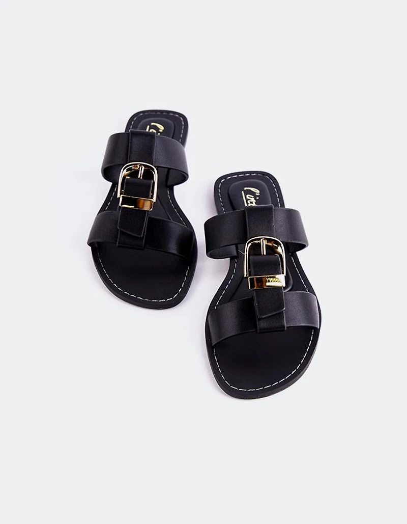 Cille Black Leather