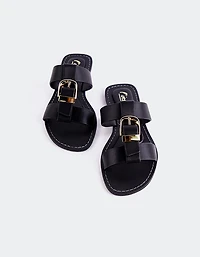 Cille Black Leather