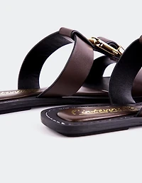 Cille Chocolate Leather