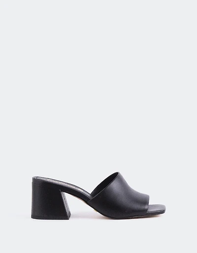 Clarabelle Black Leather