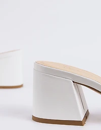 Clarabelle White Leather