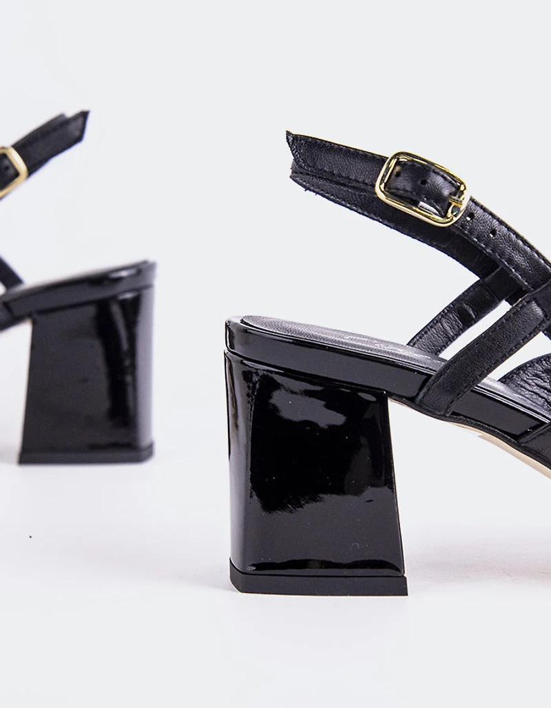 Clemmie Black Patent
