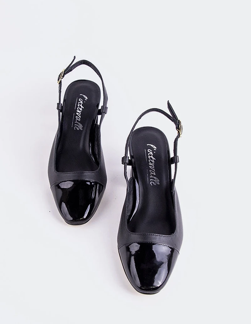 Clemmie Black Patent