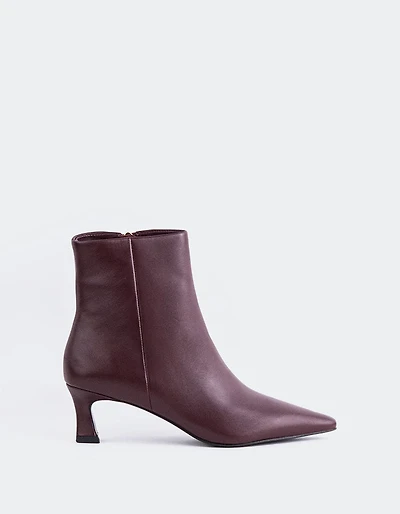 Corinne Burgundy Leather