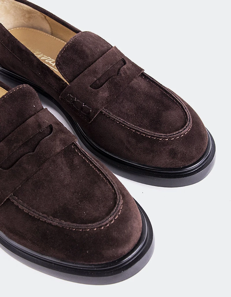 Corry Brown Suede