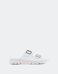 Corsham White Leather