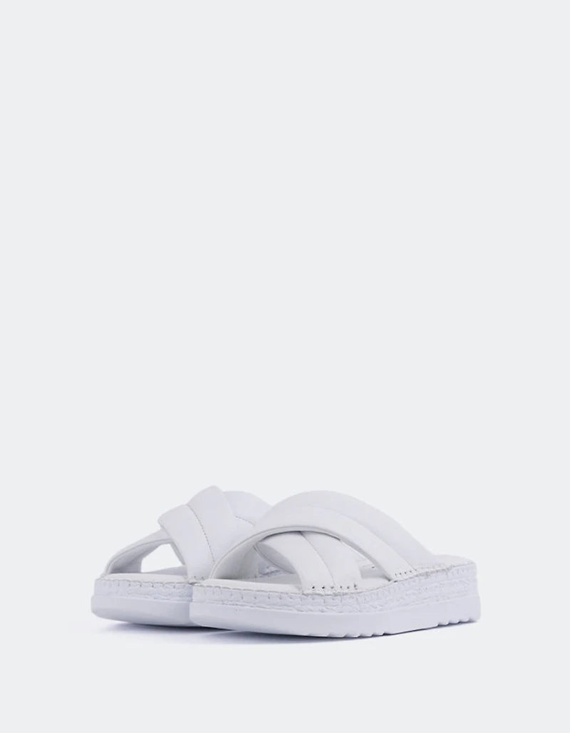 Cranwell White Leather