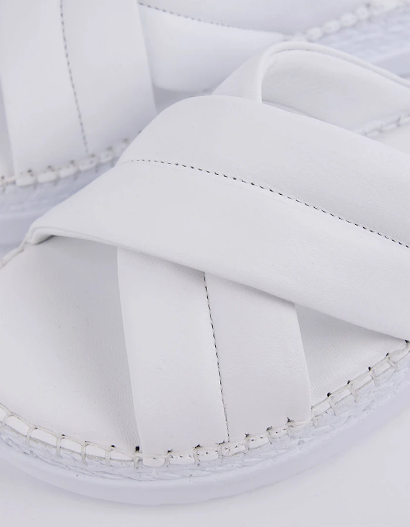 Cranwell White Leather