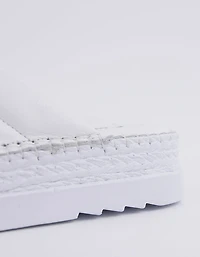 Cranwell White Leather