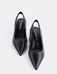 Dalida Black Leather