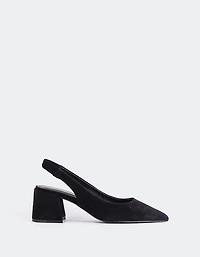 Dalida Black Suede