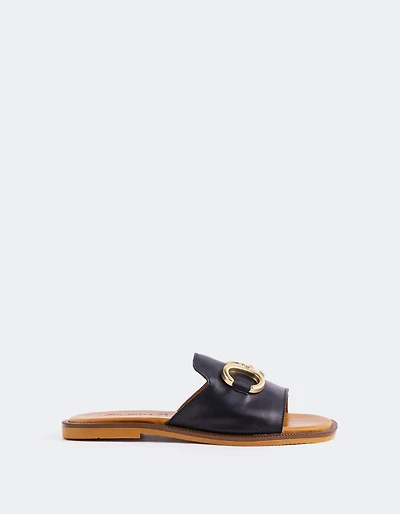 Dauphine Black Leather