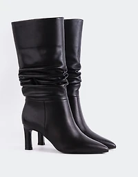 Davila Black Leather