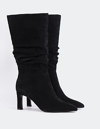 Davila Black Suede