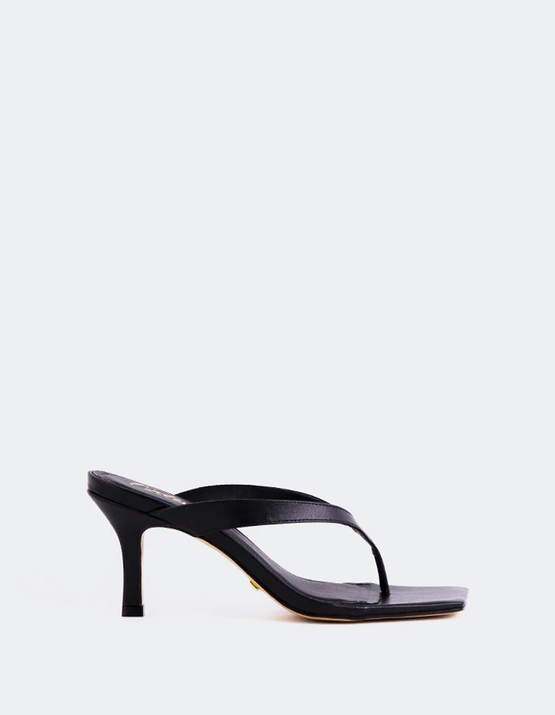 Delight Black Leather
