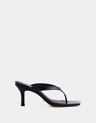 Delight Black Leather