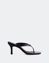 Delight Black Leather