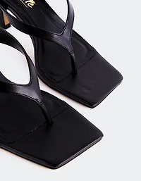 Delight Black Leather