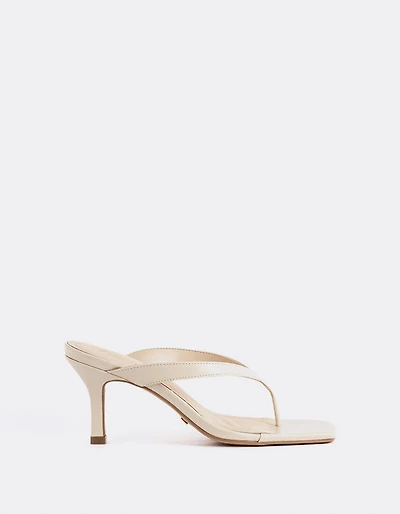 Delight Off White Leather