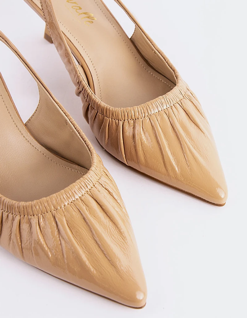 Delft Nude Leather