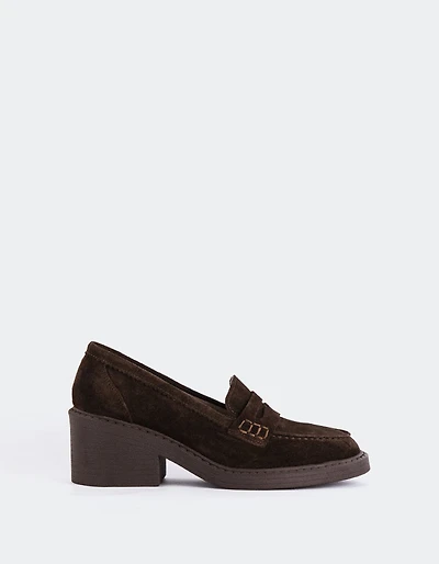 Edessa Brown Suede