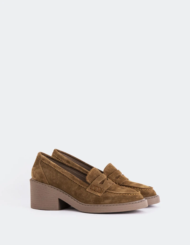 Edessa Tan Suede