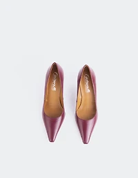 Edzell Burgundy Leather