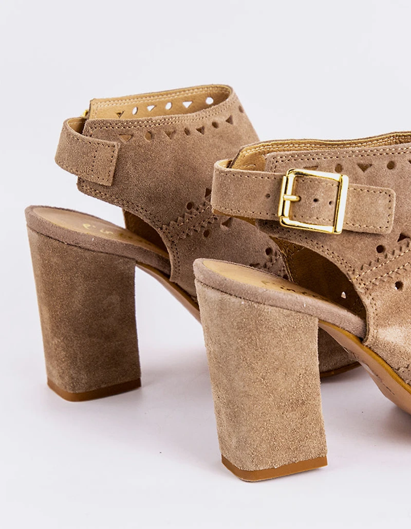Ester Chestnut Suede