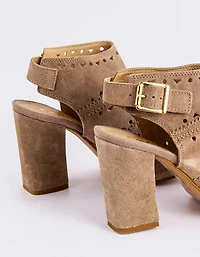 Ester Chestnut Suede