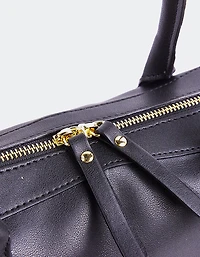 Evanna Black Leather