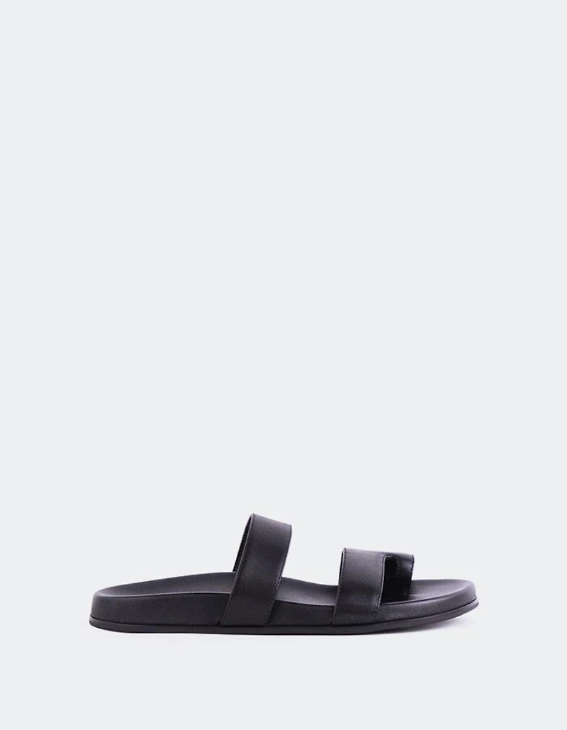 Fairlee Black Leather